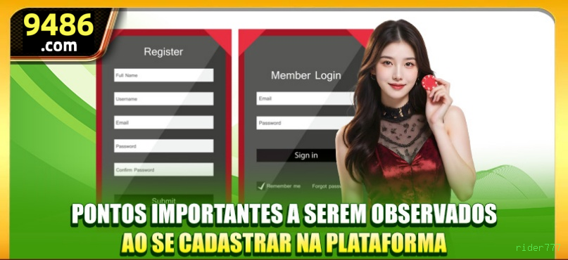 Download gratuito do app da rider777